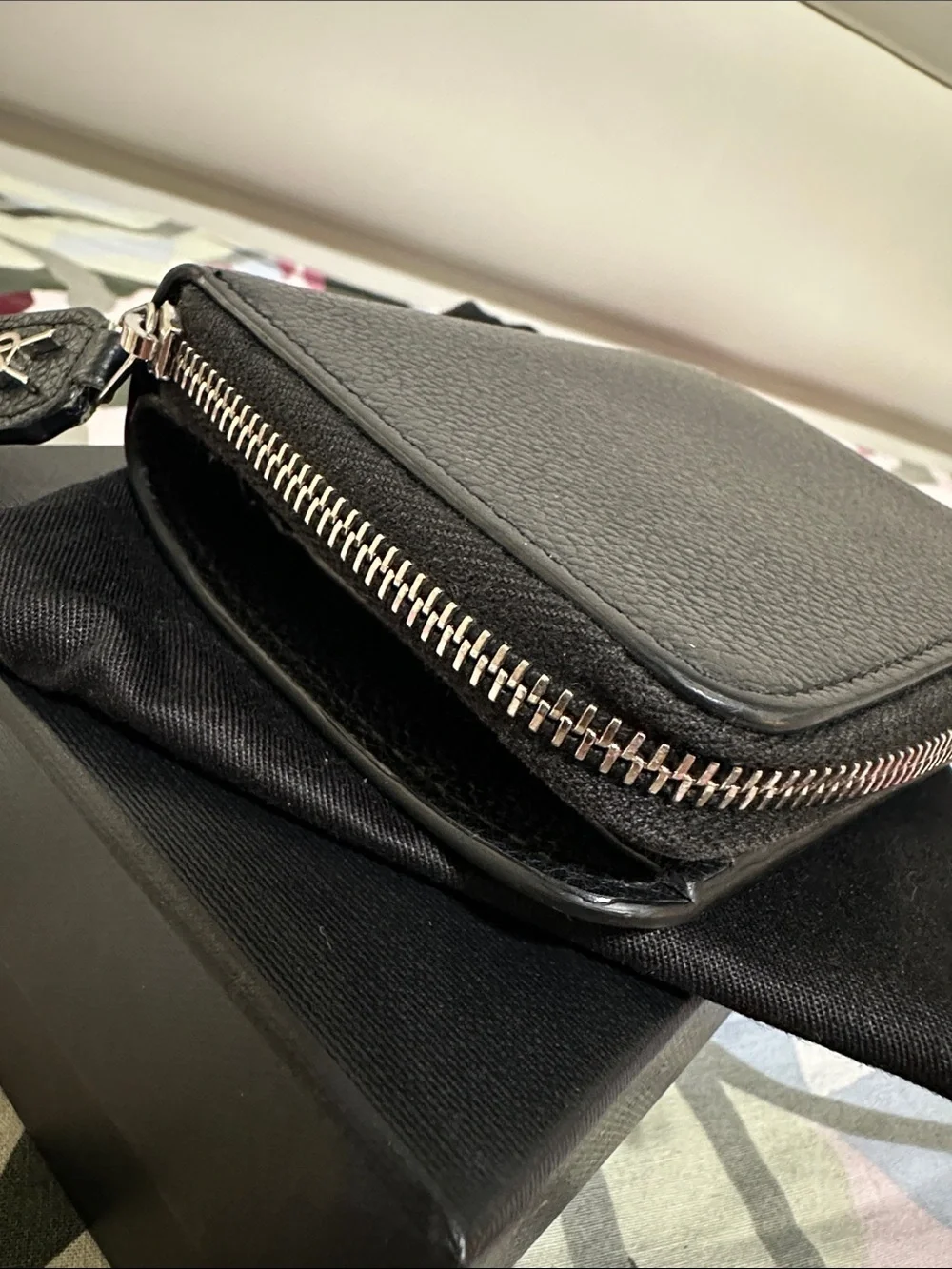 Saint Laurent compact zip